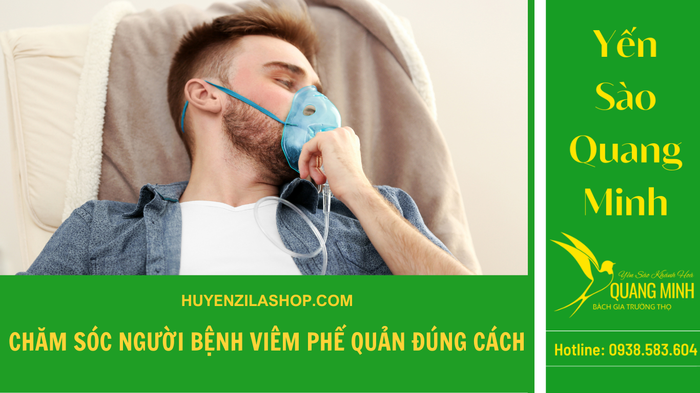 Chăm sóc người bệnh viêm phế quản đúng cách