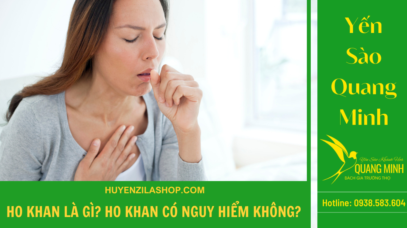 Ho khan là gì, ho khan có nguy hiểm không?