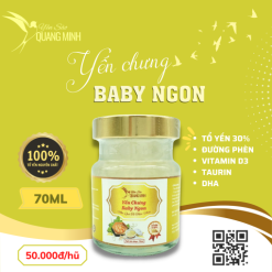 Yến chưng baby ngon 30% tổ yến tươi nguyên chất