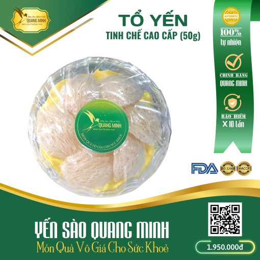 Tổ yến tinh chế cao cấp (50g)