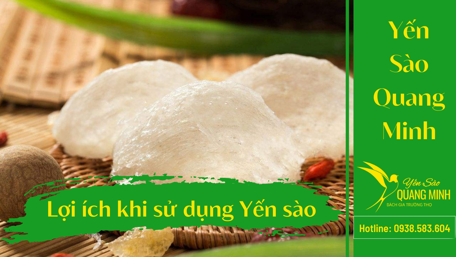 Thành phần dinh dưỡng có trong tổ yến