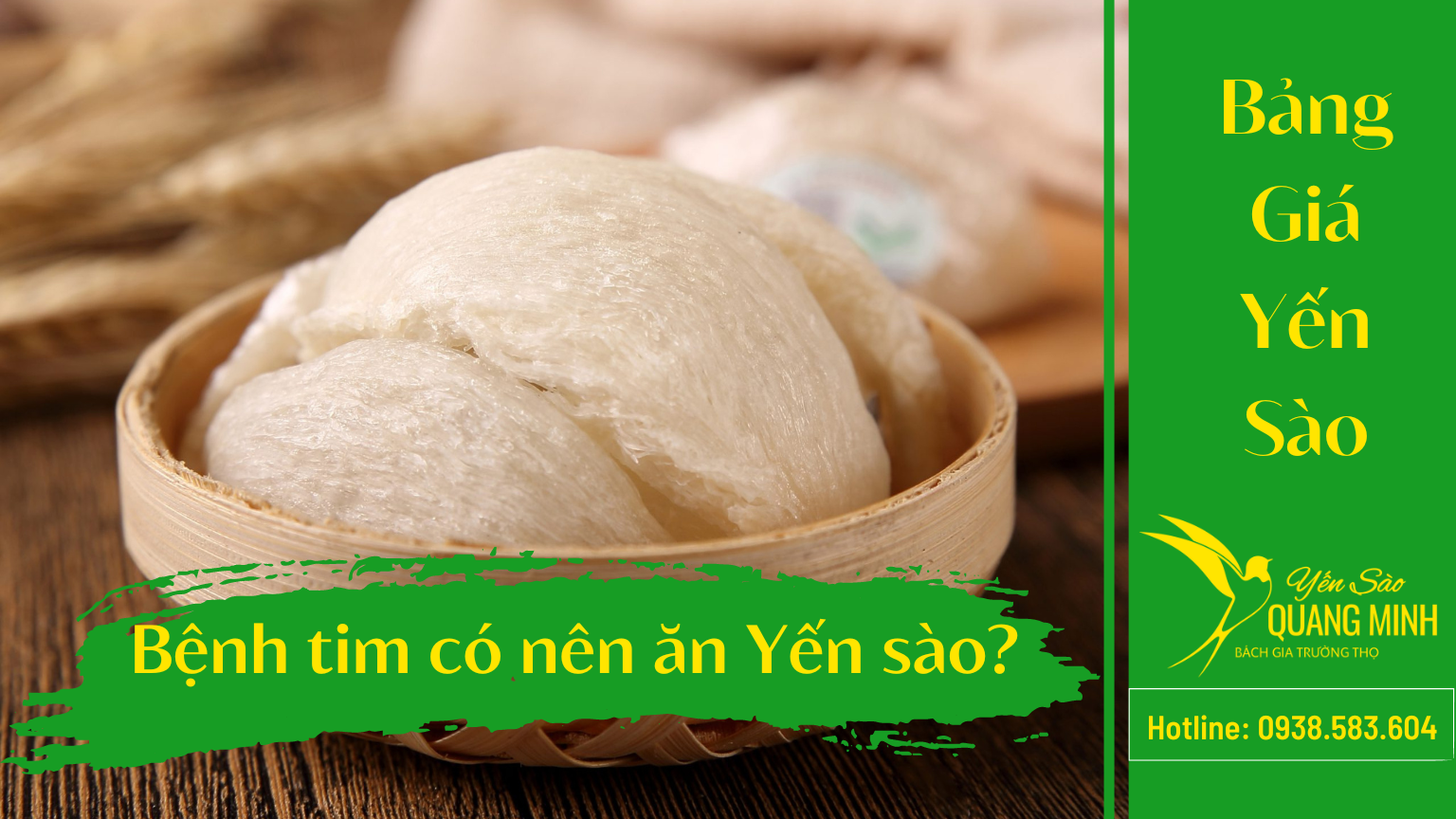 Người Bị Bệnh Tim Có Ăn Yến Sào Được Không?