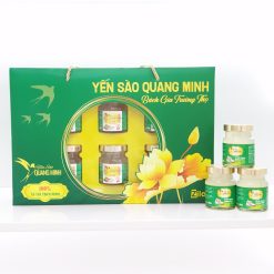 Set 6 hũ yến chưng đường phèn 30% tổ yến tươi nguyên chất