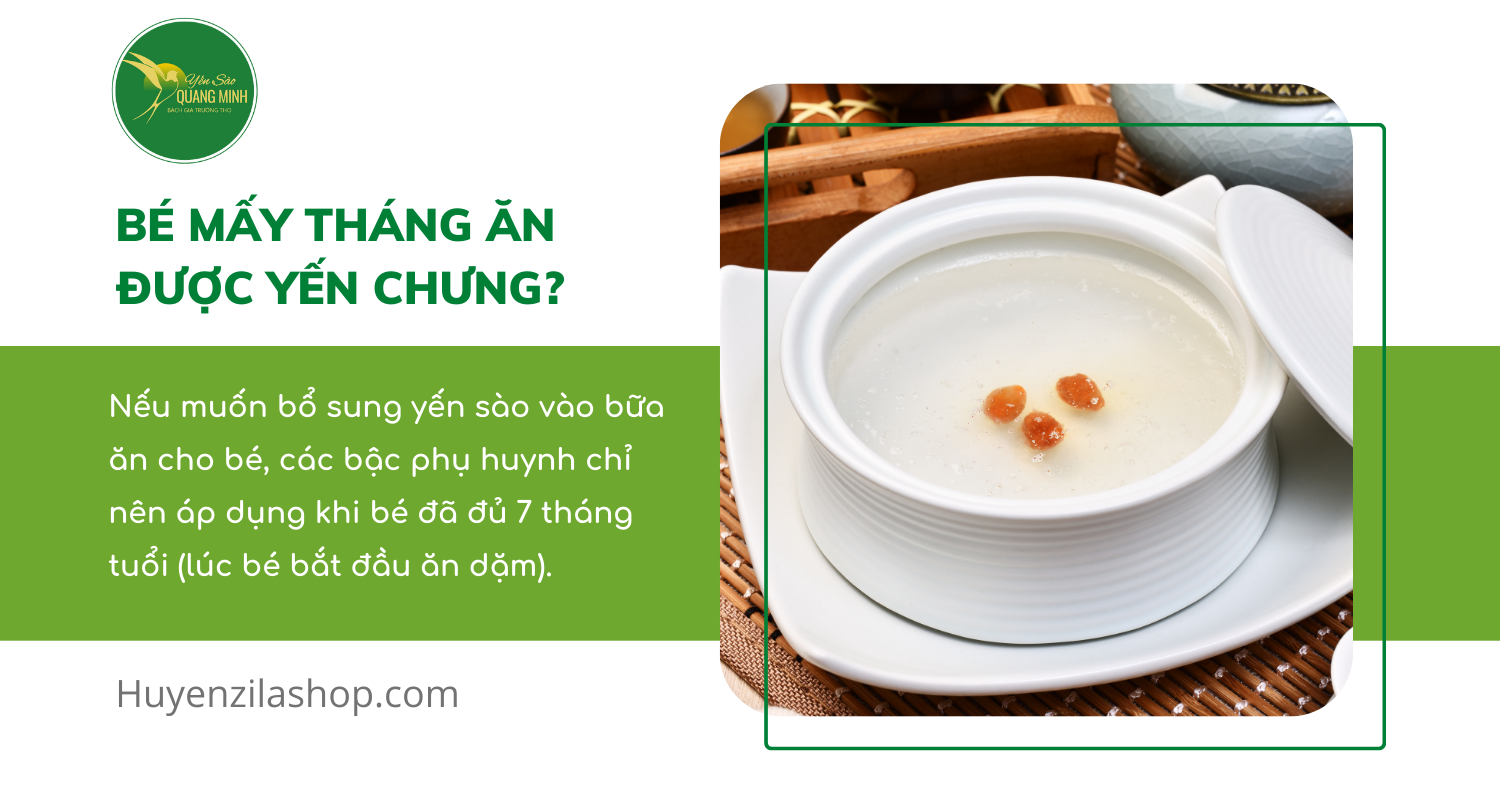 Có Nên Cho Bé Ăn Yến Chưng Không?