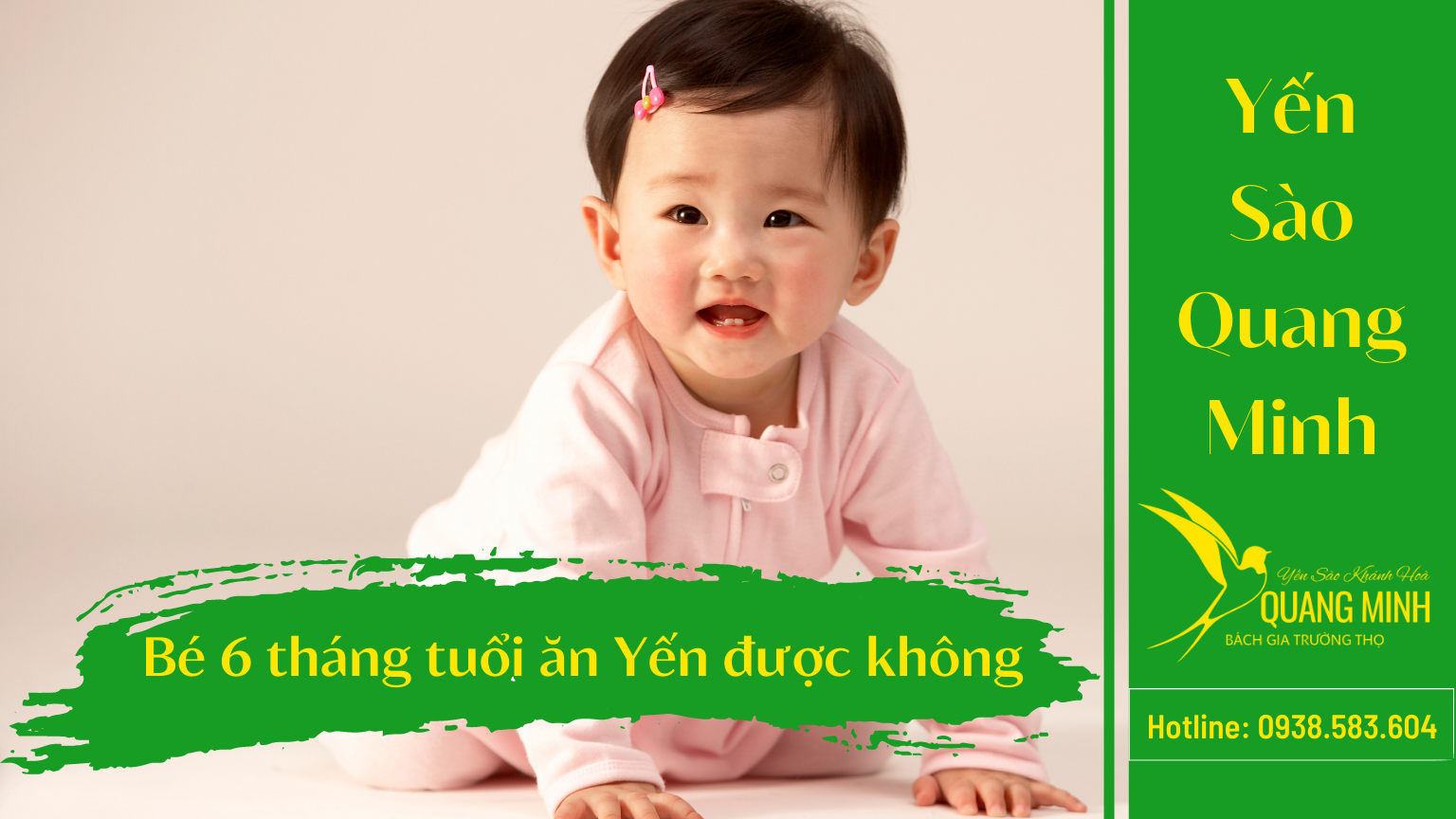 Bé 6 Tháng Ăn Yến Sào Được Không?