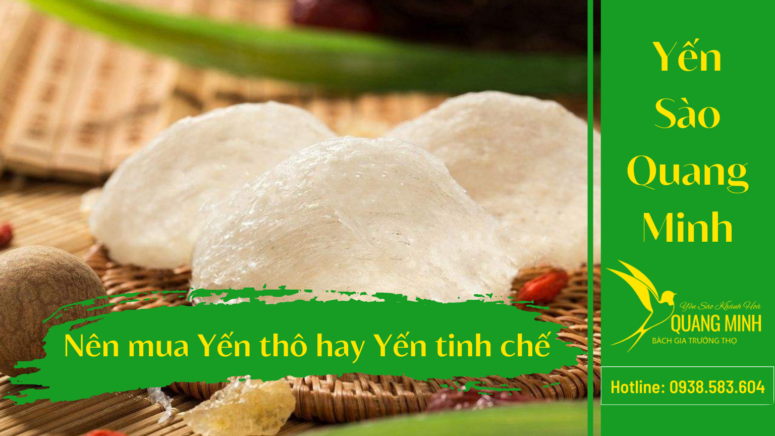 Tổ Yến Thô Và Tổ Yến Tinh Chế Nên Mua Loại Nào?