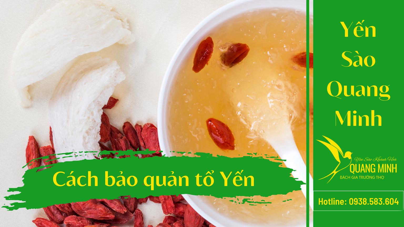 bảo quản yến