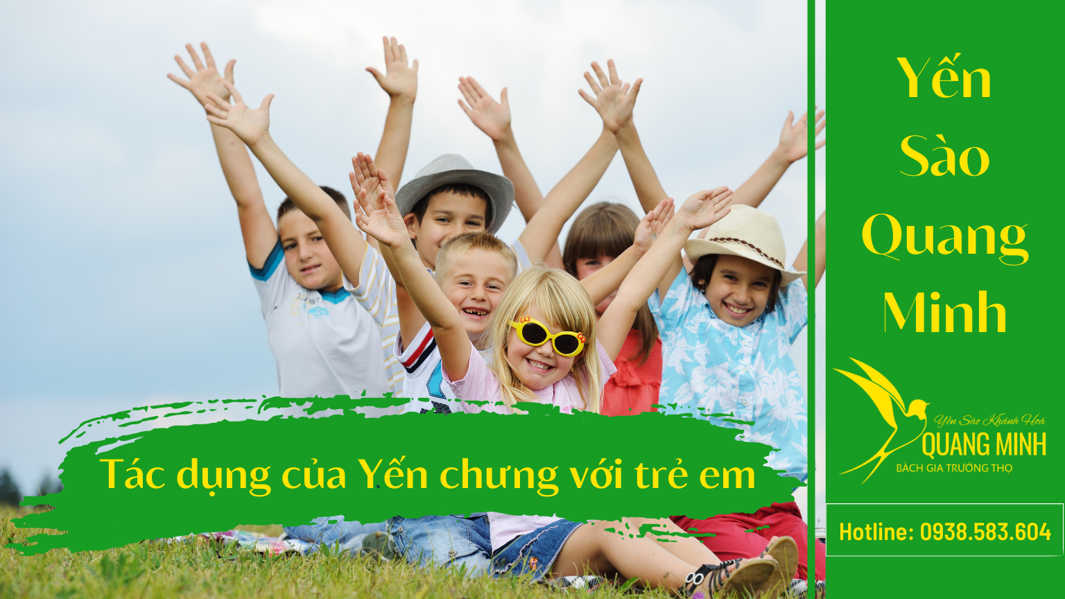 Tác dụng của yến chưng với trẻ em