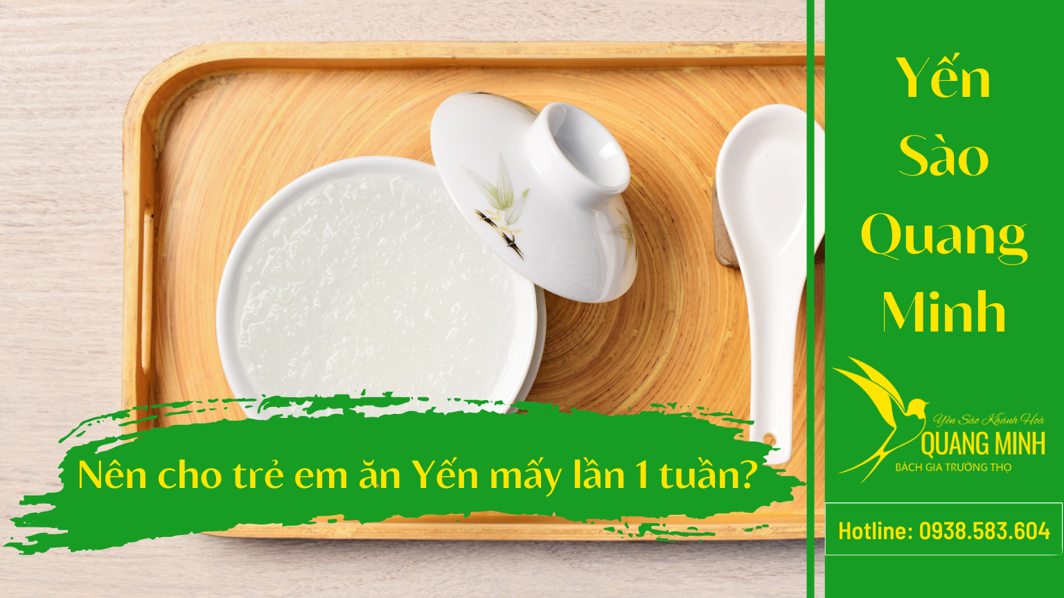 trẻ em ăn yến tuần mấy lần