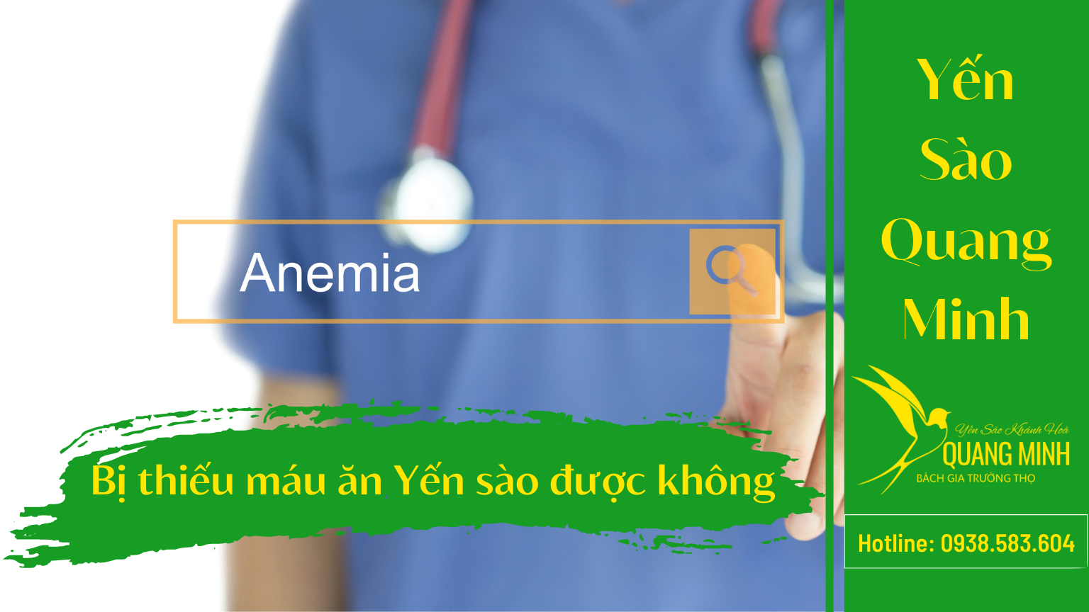 Bị Thiếu Máu Có Ăn Yến Sào Được Không?