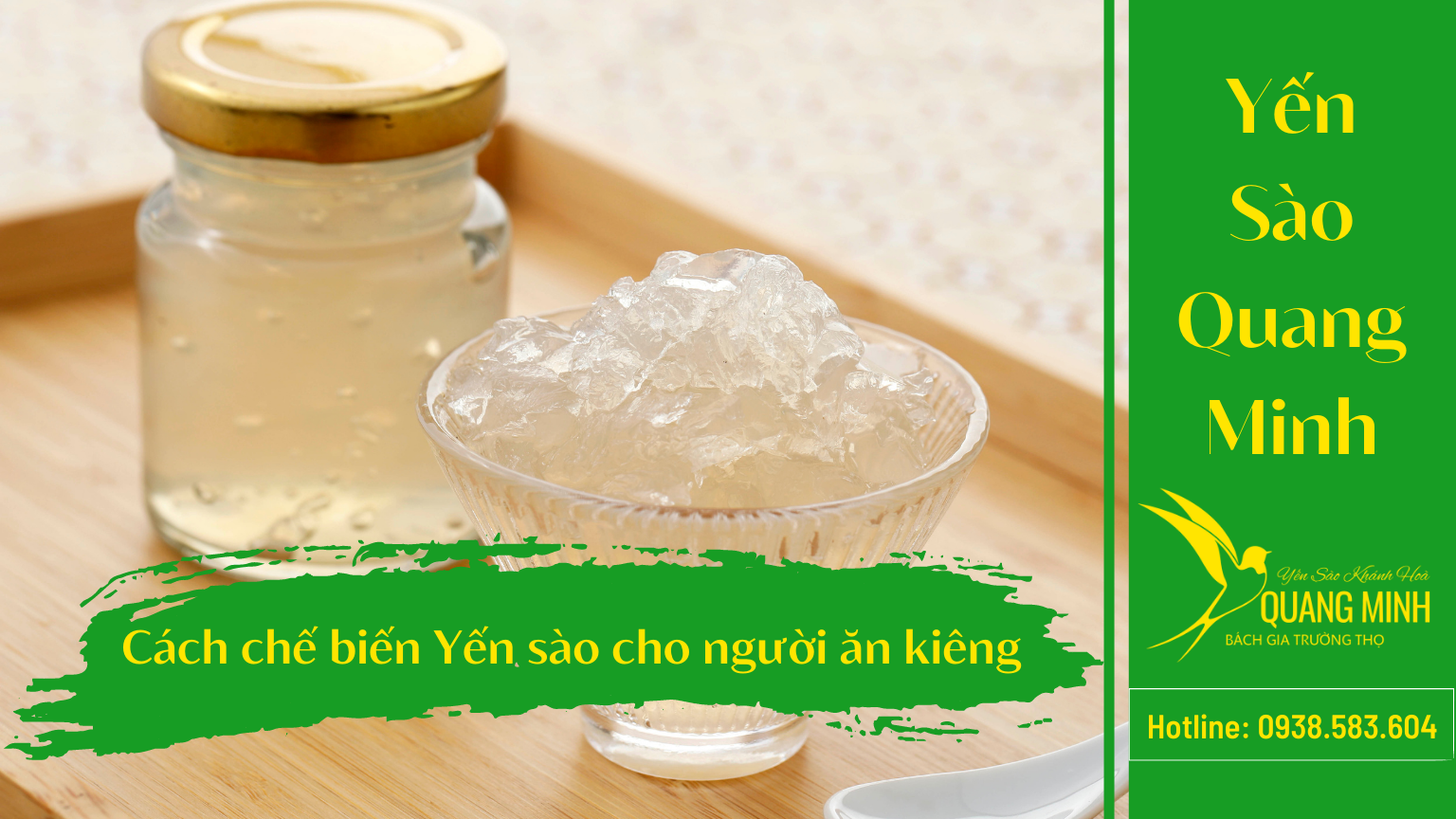 Công Dụng & Cách Chế Biến Yến Sào Cho Người Ăn Kiêng