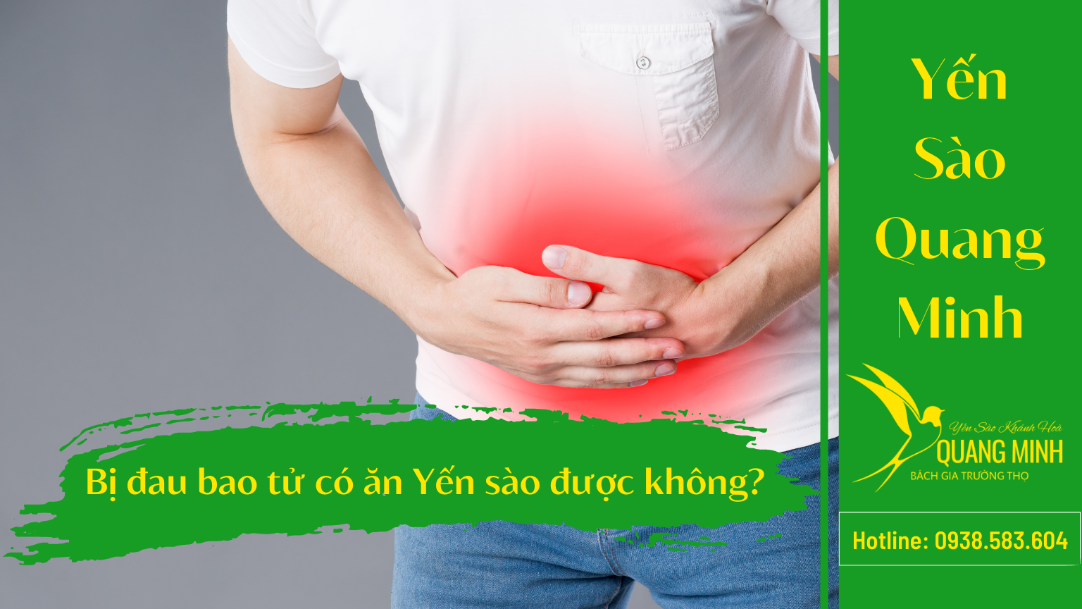 Bị đau bao tử có ăn yến sào được không?