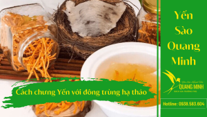 3 Cách Chưng Yến Với Đông Trùng Hạ Thảo Giữ Trọn Dưỡng Chất