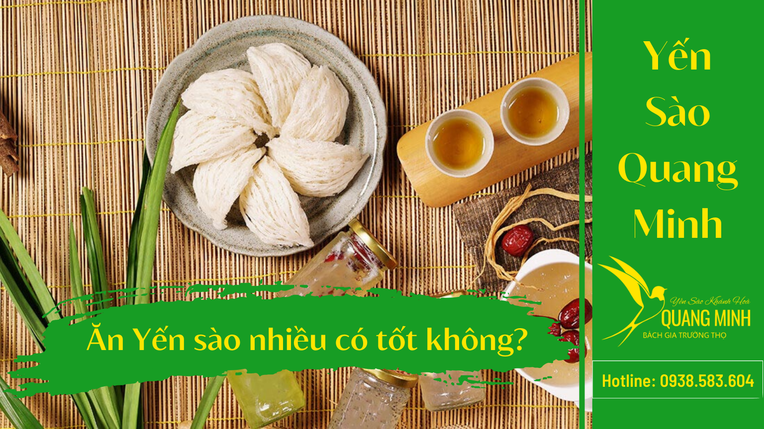 Ăn yến sào nhiều có tốt không?