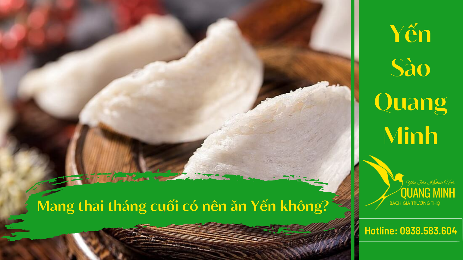 Mang Thai Tháng Cuối Có Nên Ăn Yến Sào Không?