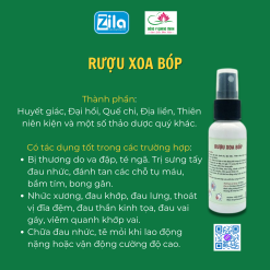 Rượu xoa bóp Quang Minh