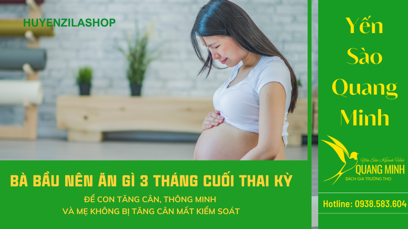 Bà bầu nên ăn gì để con tăng cân?