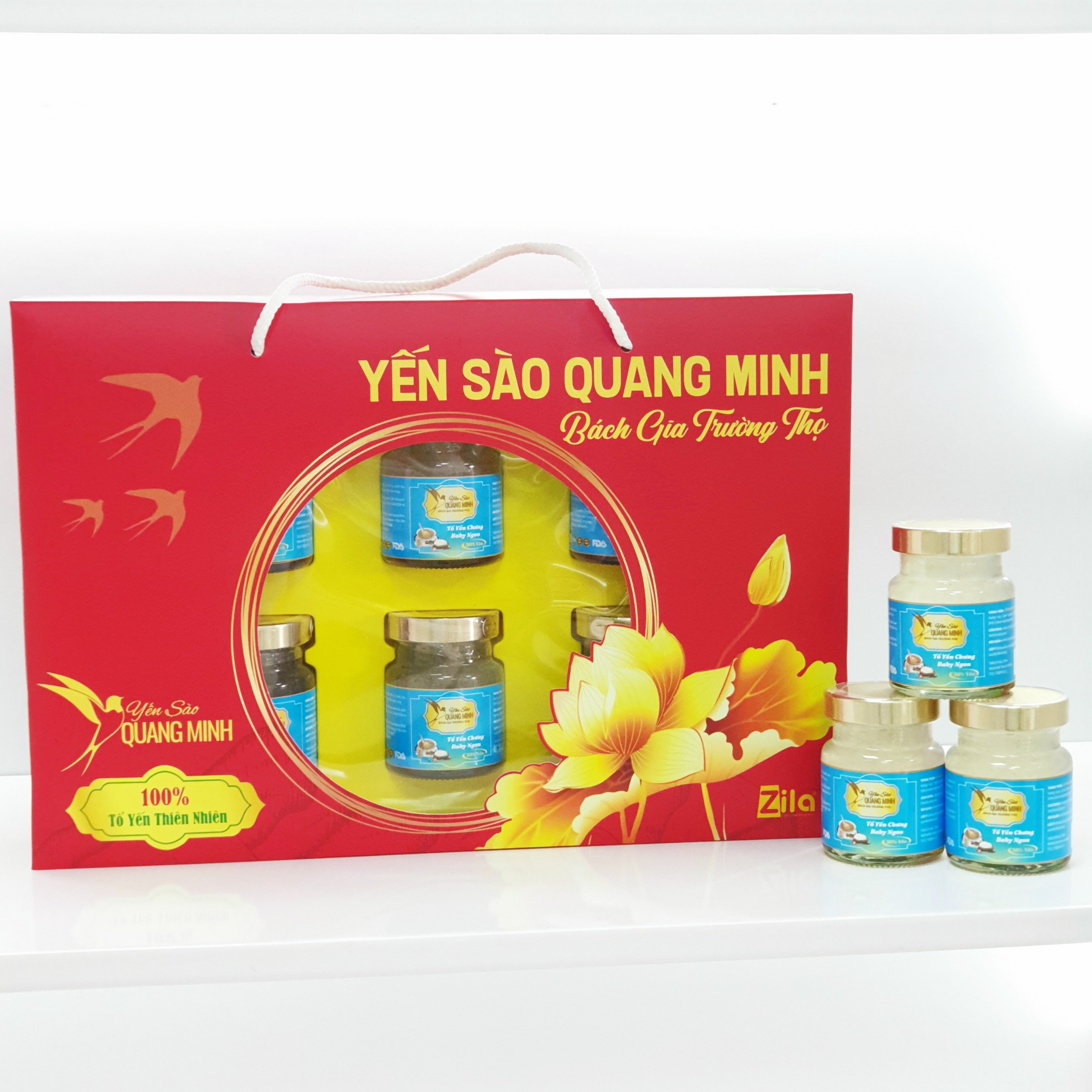 Set 6 Hũ Yến Chưng Baby Ngon (30% Tổ Yến Nguyên Chất)