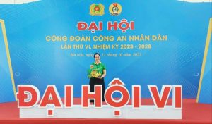 Yến sào Quang Minh tại Đại hội VI Công đoàn Công an nhân dân