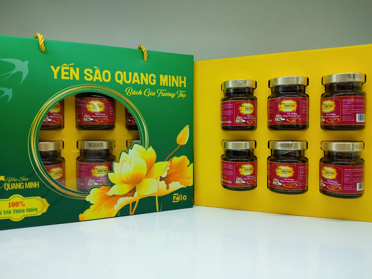 Yến chưng đông trùng hạ thảo 12%