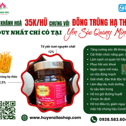 Yến chưng đông trùng hạ thảo 12%